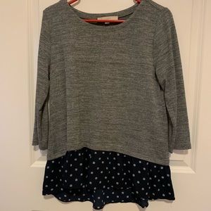 LOFT 3/4 Sleeve Top